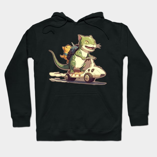 All Gas No Brakes Hoodie by BankaiChu